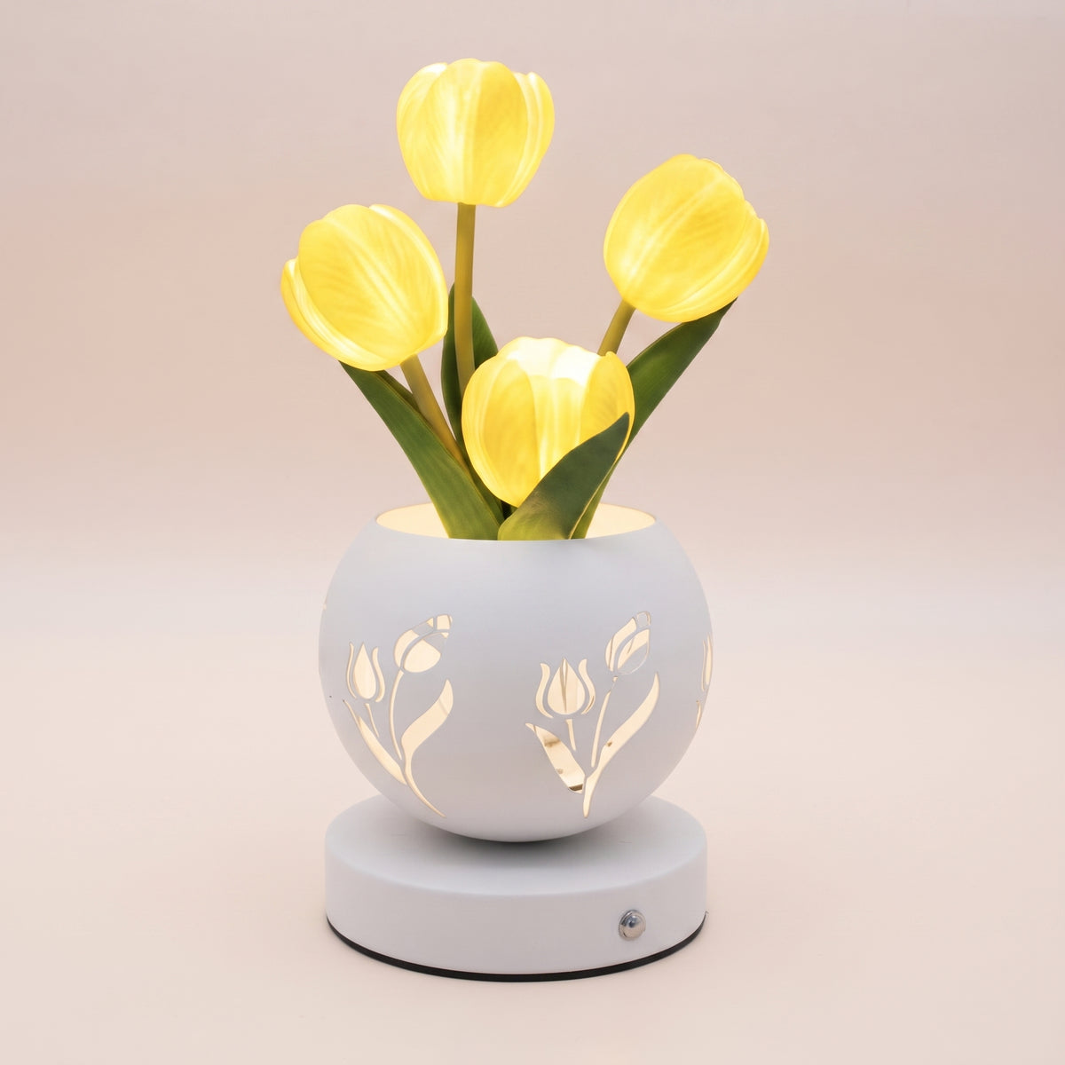 Lámpara Tulipán LED — Luz de Ambiente para tu Escritorio