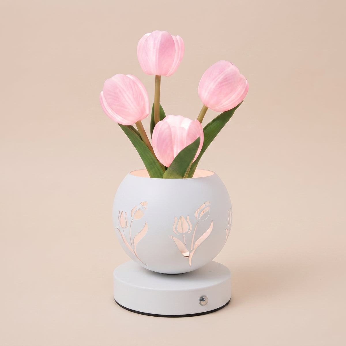 Lámpara Tulipán LED — Luz de Ambiente para tu Escritorio