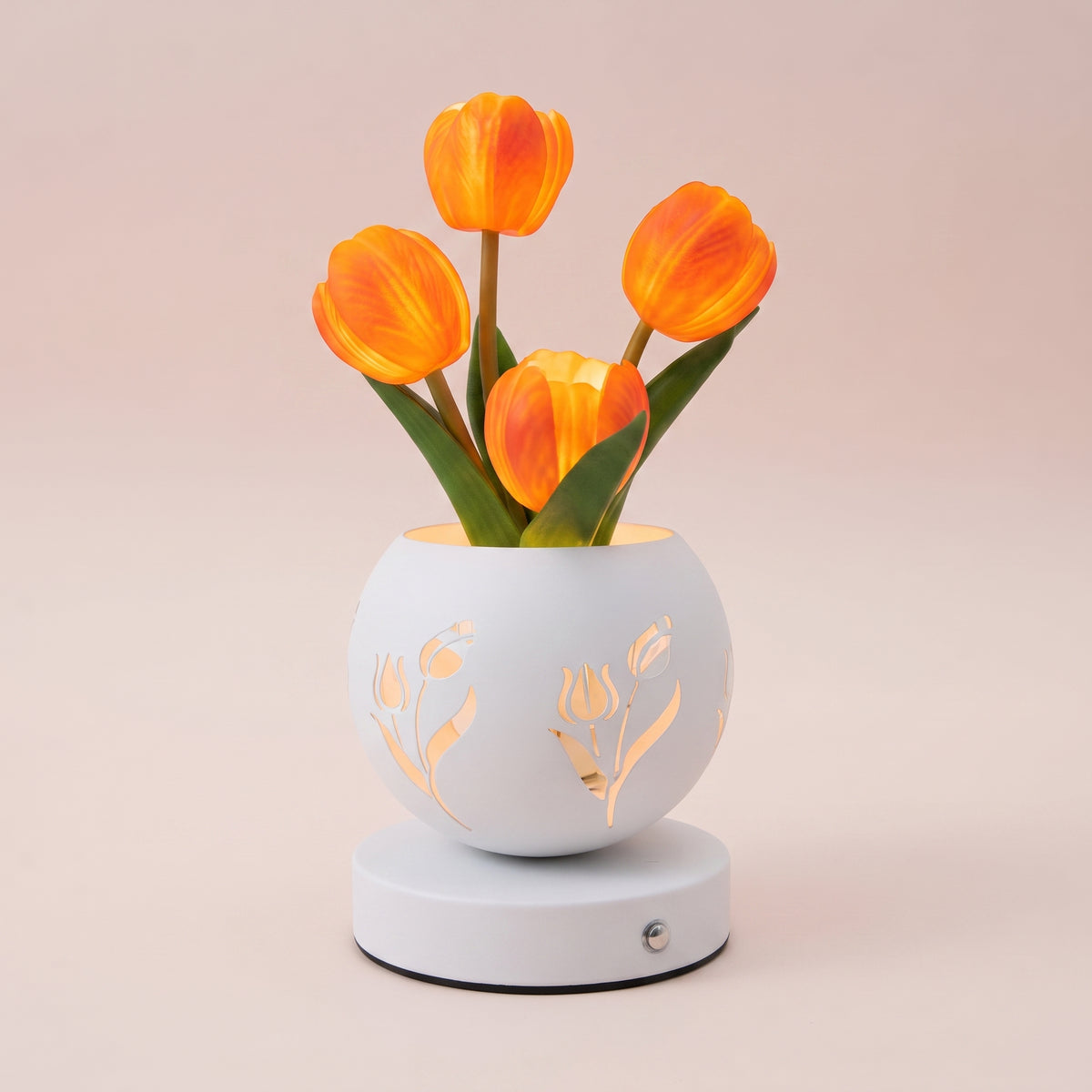Lámpara Tulipán LED — Luz de Ambiente para tu Escritorio