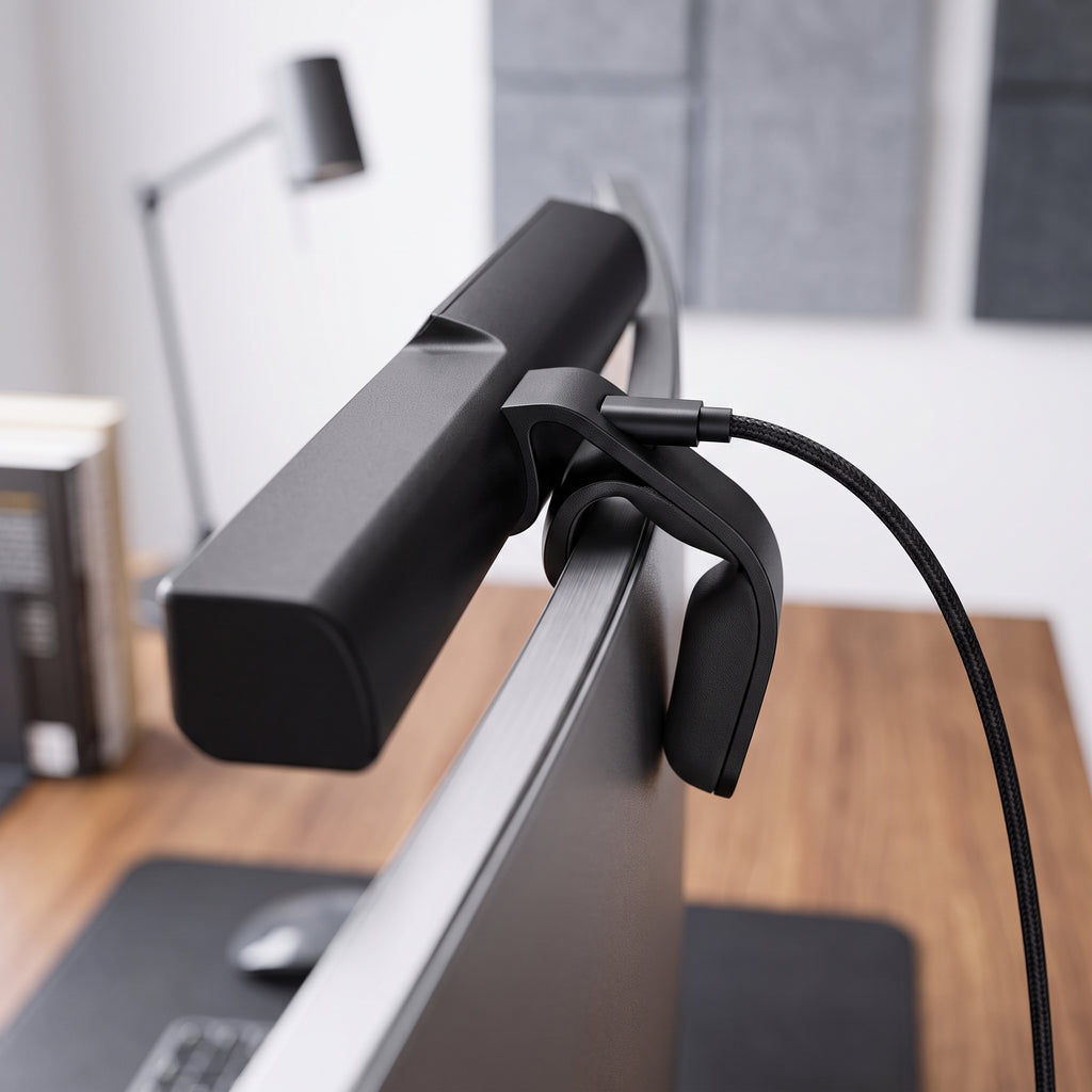 Barra de Luz LED para Monitor | Iluminación Antifatiga y Minimalista para tu Setup