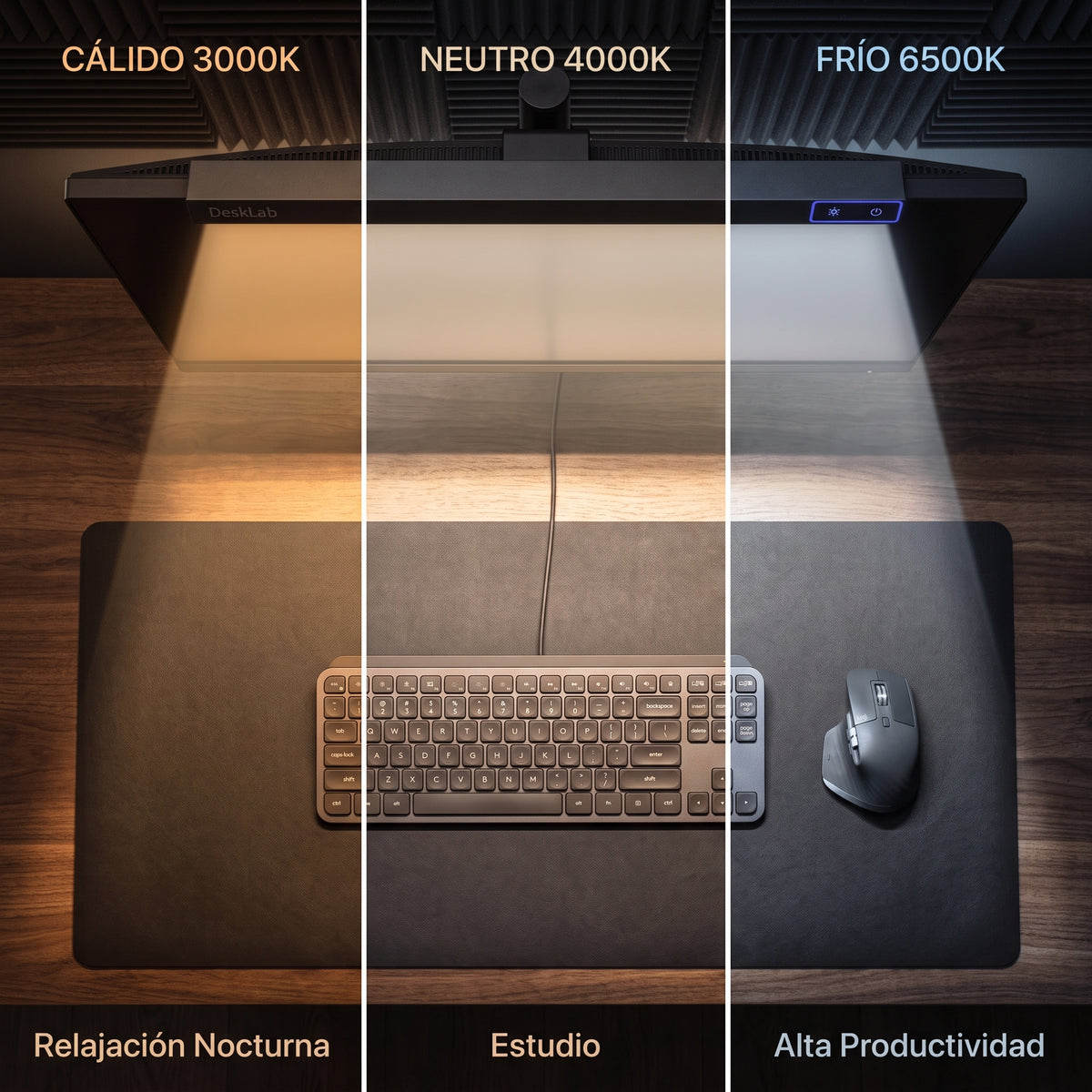 Barra de Luz LED para Monitor | Iluminación Antifatiga y Minimalista para tu Setup